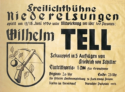 Plakat Wilhelm Tell