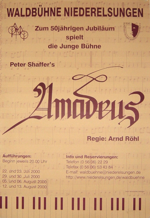 Plakat Amadeus 2000