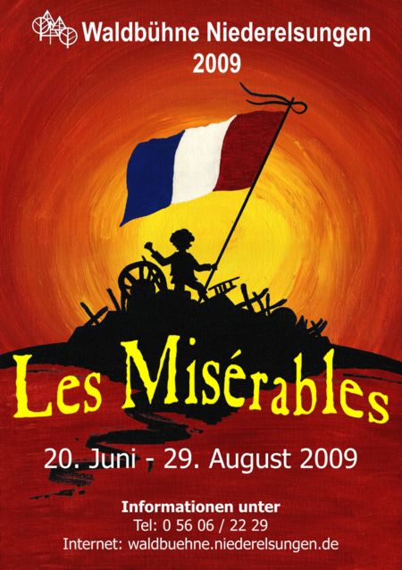 Plakat Les Misérables 2009