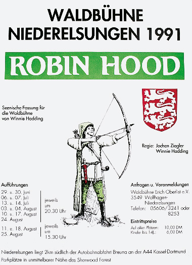 Plakat Robin Hood 1991