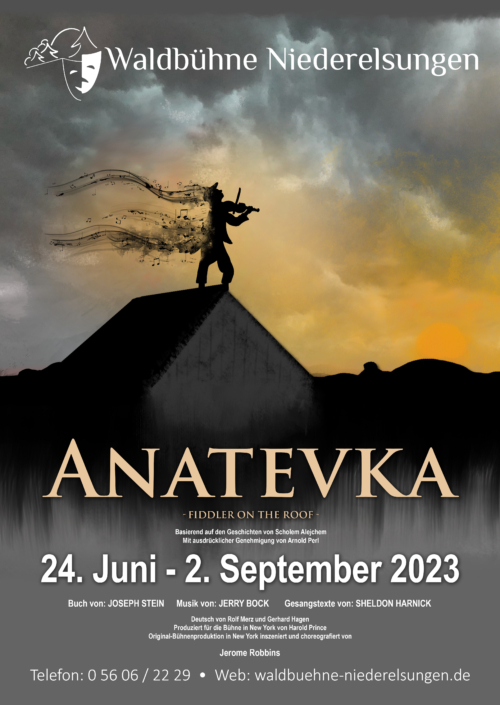 Anatevka 2023 Plakat