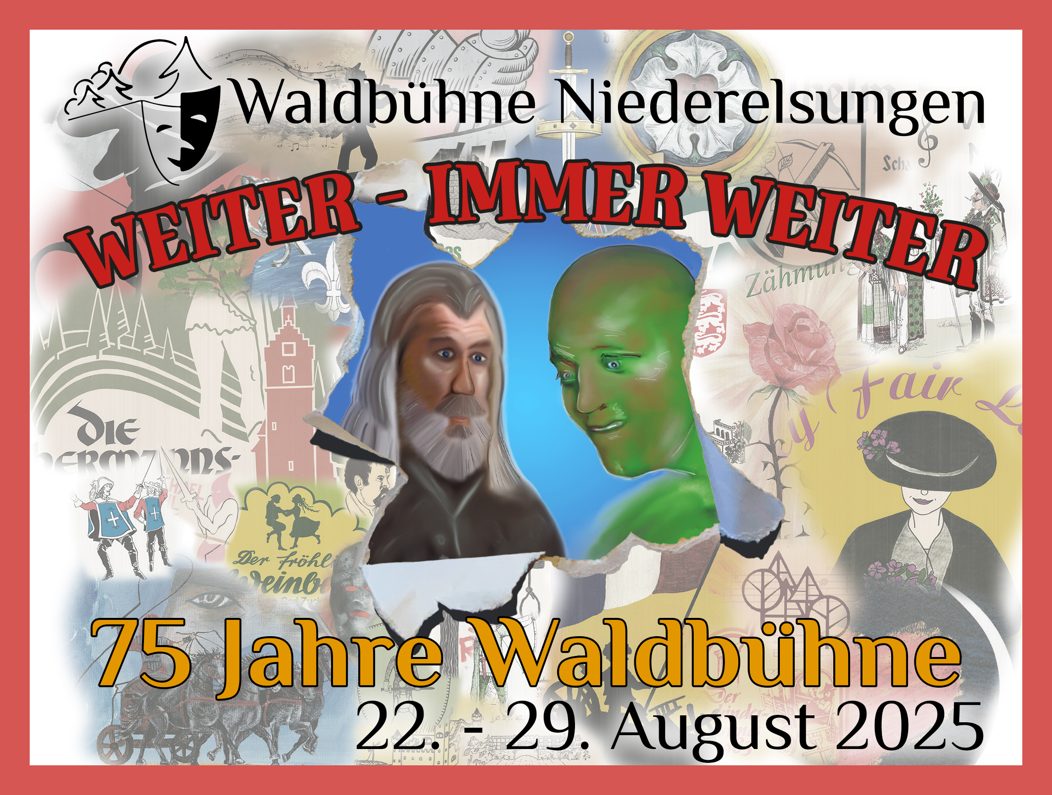 Plakat Weiter - Immer weiter